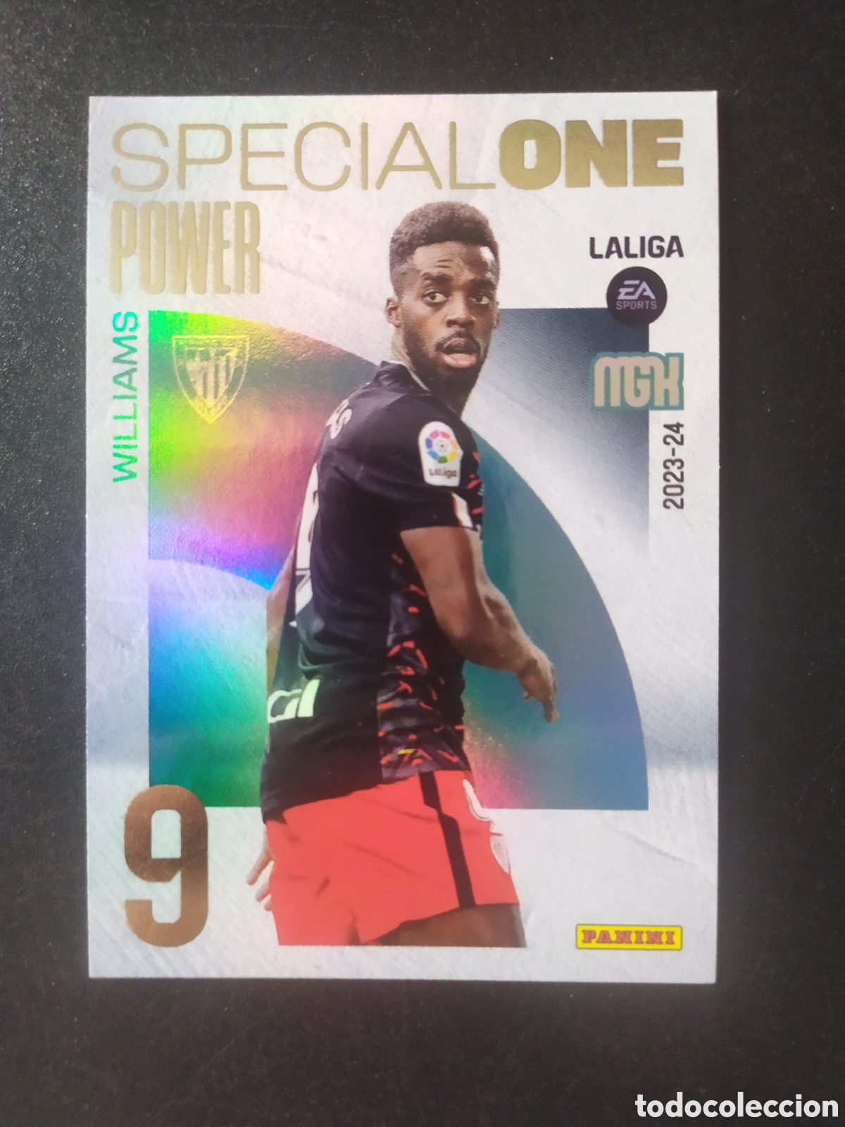 Football Stickers: Megacracks 2023 2024 23 24 panini I&ntilde;aki Williams special one power n&deg; P405 405 Athletic Bilbao