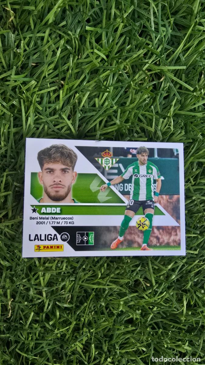 Football Stickers: ABDE 20 BETIS LIGA ESTE 2026 2027 26 27 PANINI LALIGA EA SPORTS