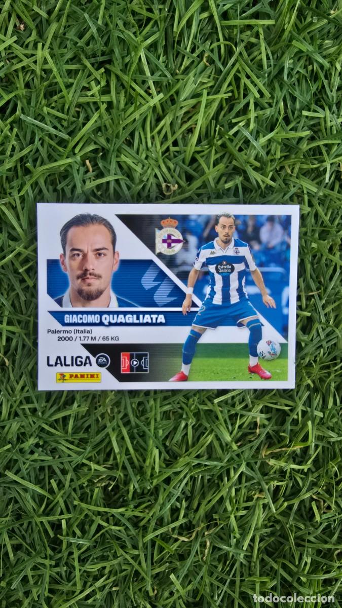 Football Stickers: QUAGLIATA 10 DEPORTIVO LIGA ESTE 2026 2027 26 27 PANINI LALIGA EA SPORTS