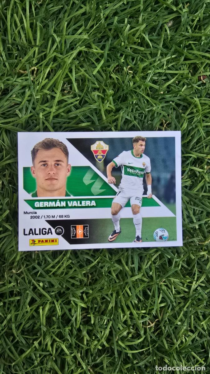 Cromos de f&uacute;tbol: GERMAN VALERA 10 ELCHE LIGA ESTE 2026 2027 26 27 PANINI LALIGA EA SPORTS