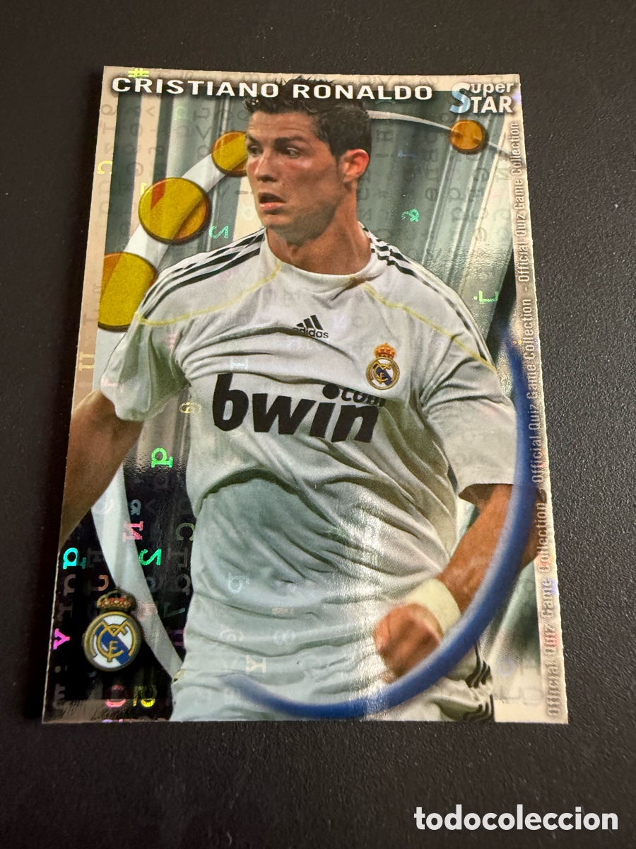 Cromos de f&uacute;tbol: MUNDICROMO 2011. n 052. CRISTIANO RONALDO. Super Star. LETRAS
