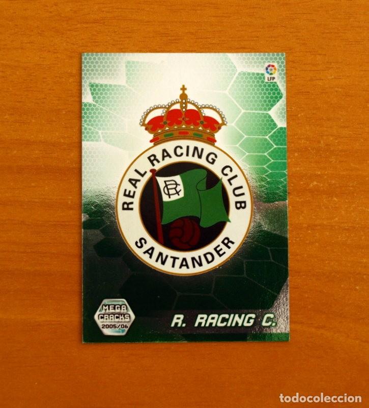 Cromos de Futebol: Racing de Santander -N&ordm; 253 Escudo -Megacracks Las Fichas Liga 2005-2006-05-06 Mega Cracks Panini