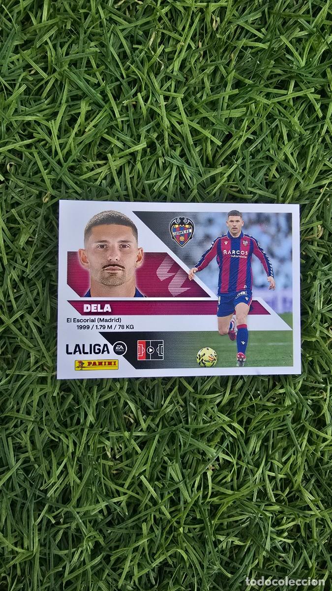 Cromos de f&uacute;tbol: DELA 7 LEVANTE LIGA ESTE 2026 2027 26 27 PANINI LALIGA EA SPORTS