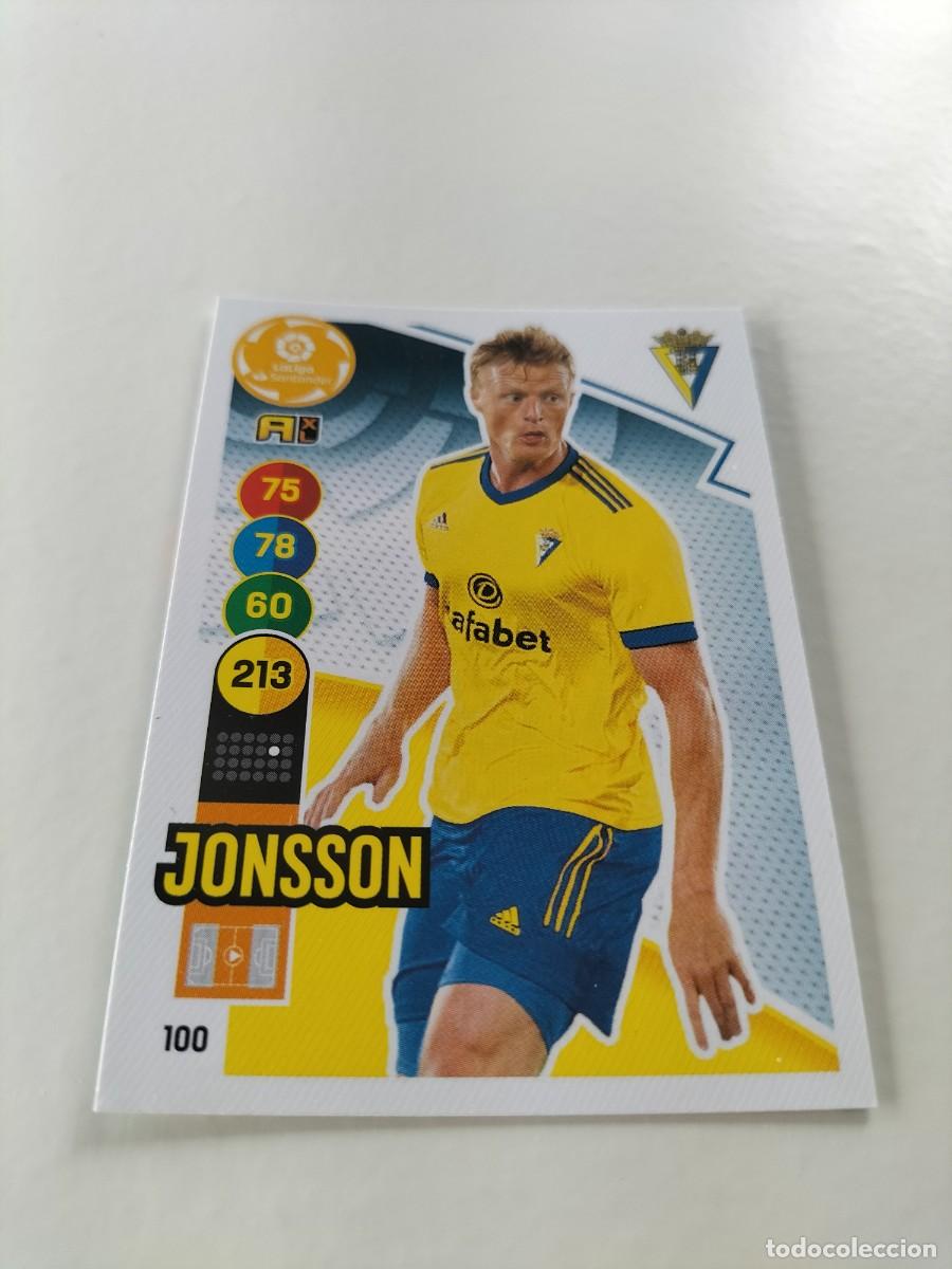Cromos de f&uacute;tbol: 1 CROMO FICHA PANINI ADRENALYN TEMPORADA 20-21 2020-2021 CADIZ C.F JONSSON 100