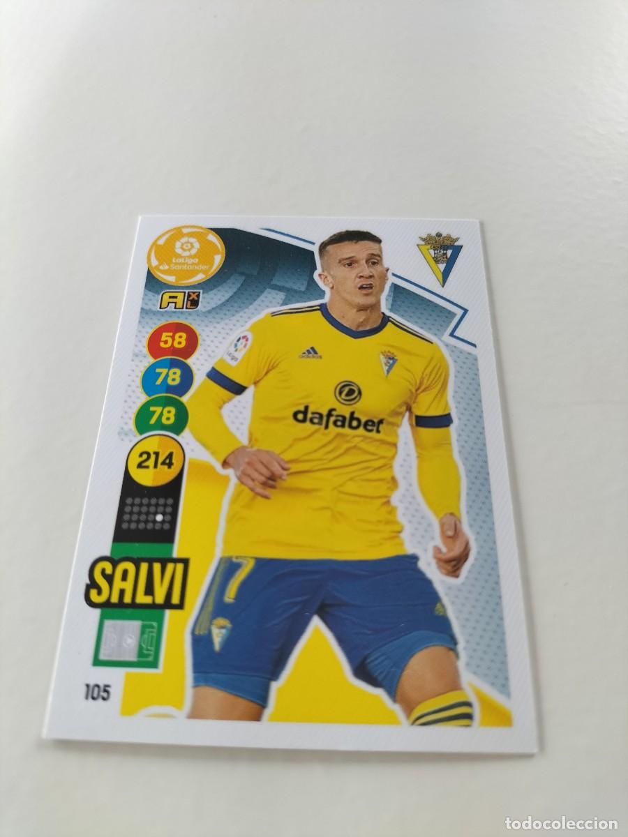 Cromos de f&uacute;tbol: 1 CROMO FICHA PANINI ADRENALYN TEMPORADA 20-21 2020-2021 CADIZ C.F SALVI 105