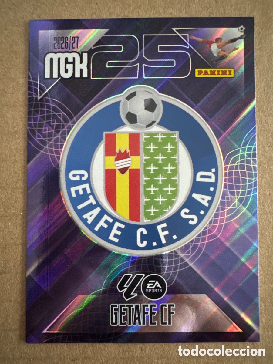 Cromos de Futebol: # 181 Escudo Getafe Megacracks 26 27 2026 2027