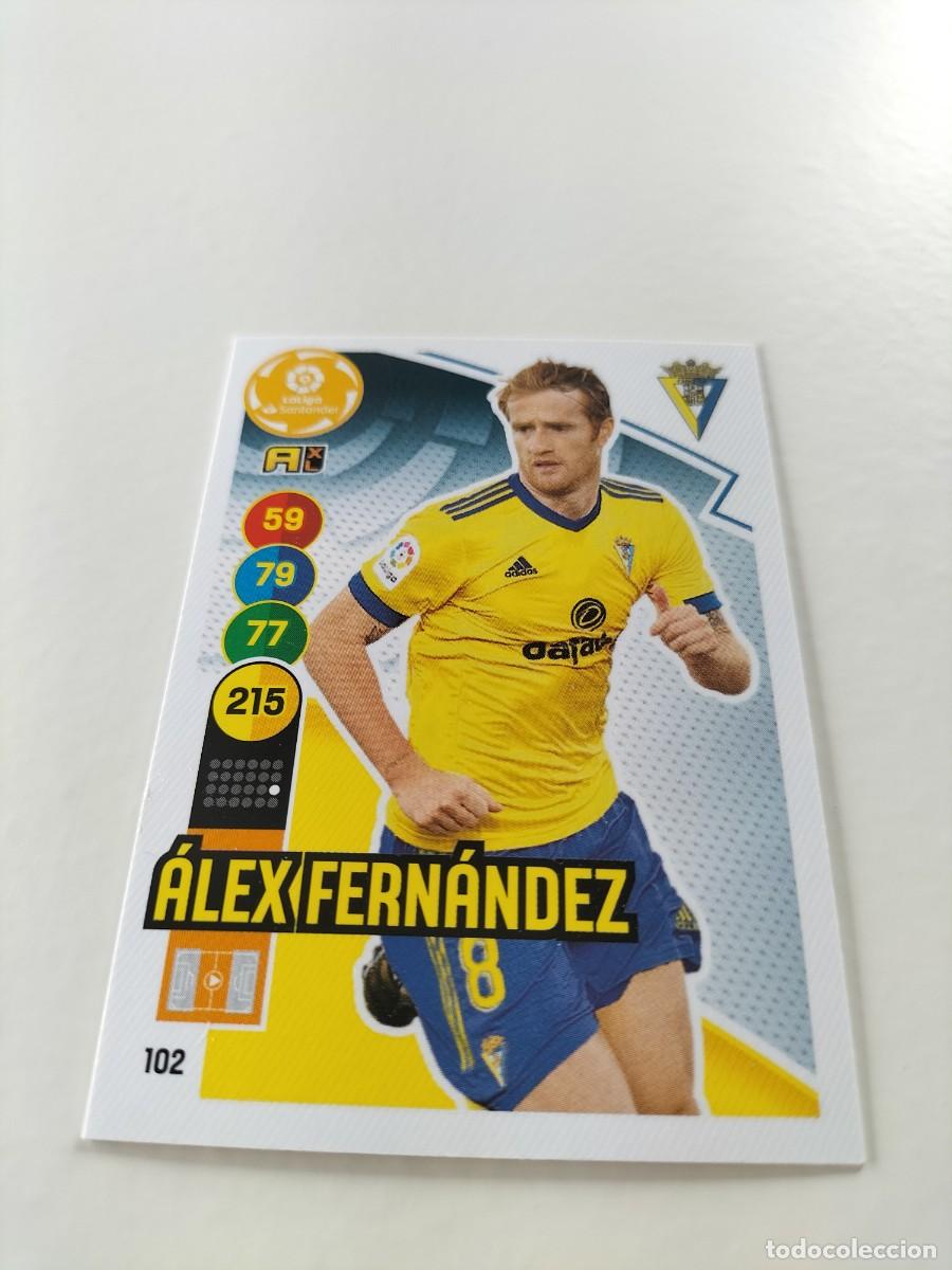 Cromos de Futebol: 1 CROMO FICHA PANINI ADRENALYN TEMPORADA 20-21 2020-2021 CADIZ C.F ALEX FERNANDEZ 102
