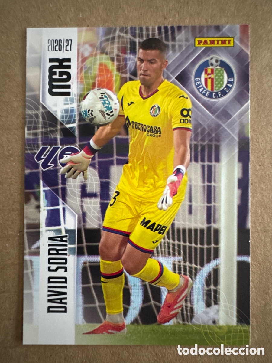 Cromos de Futebol: # 182 David Soria Getafe Megacracks 26 27 2026 2027