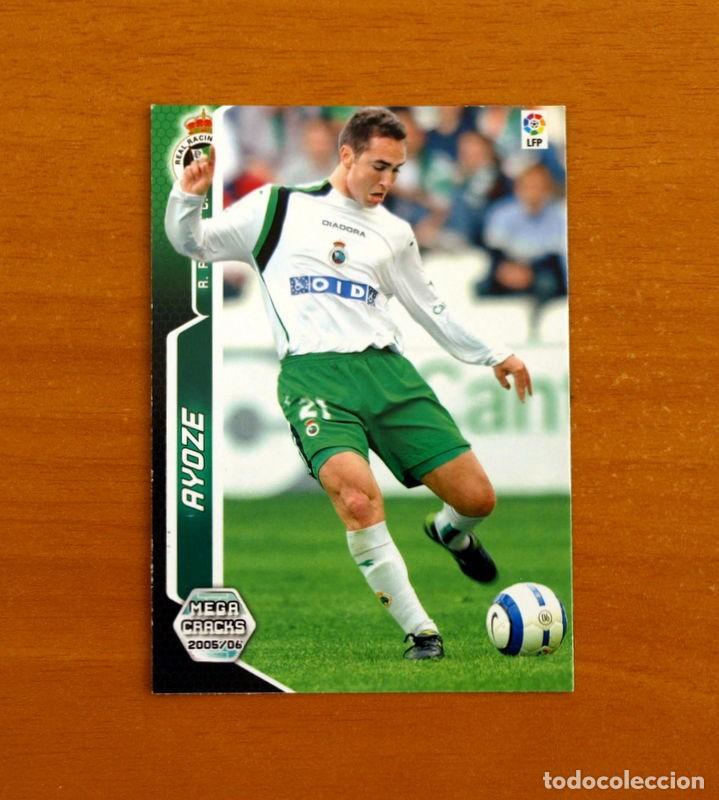 Cromos de Futebol: Racing de Santander -N&ordm; 260 Ayoze -Megacracks Las Fichas Liga 2005-2006-05-06 Mega Cracks Panini