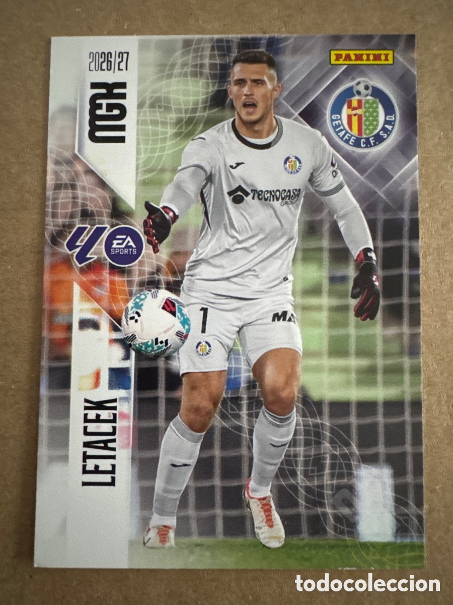 Cromos de Futebol: # 183 Letacek Getafe Megacracks 26 27 2026 2027