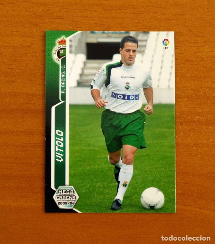 Cromos de Futebol: Racing de Santander -N&ordm; 262 Vitolo -Megacracks Las Fichas Liga 2005-2006-05-06 Mega Cracks Panini