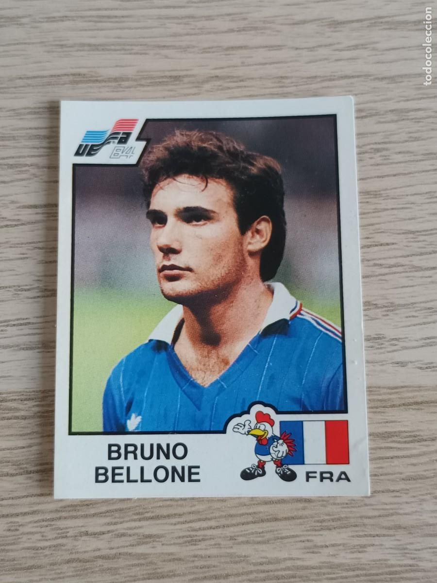Cromos de Futebol: EURO 84 PANINI 55 BELLONE FRANCIA FRANCE RECUPERADO