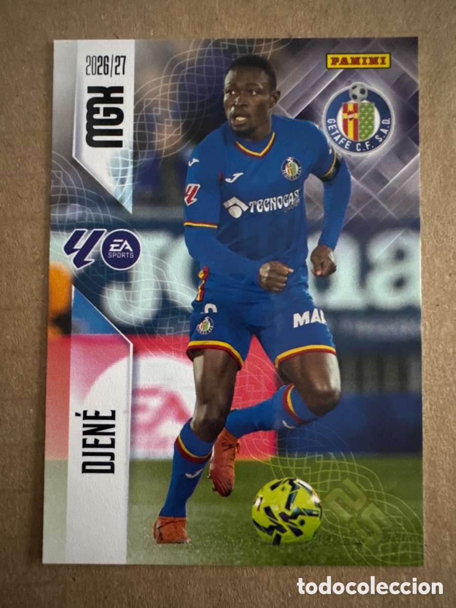 Cromos de f&uacute;tbol: # 185 Djen&eacute; Getafe Megacracks 26 27 2026 2027