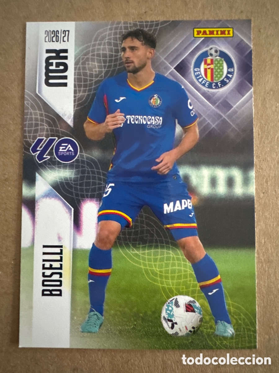 Cromos de f&uacute;tbol: # 186 Boselli Getafe Megacracks 26 27 2026 2027