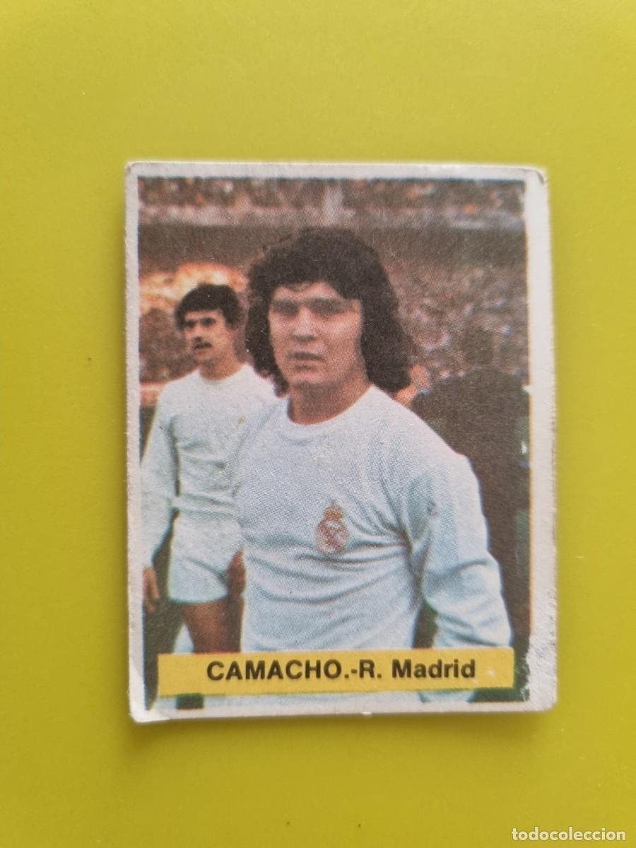 Cromos de f&uacute;tbol: LIGA ESTE 74 75 1974 1975 NUNCA PEGADO SIN PEGAR CAMACHO REAL MADRID AR926