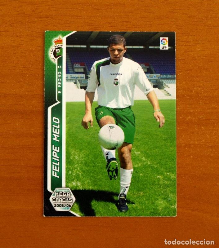 Cromos de f&uacute;tbol: Racing de Santander-N&ordm; 267 Felipe Melo-Megacracks Las Fichas Liga 2005-2006-05-06 Mega Cracks Panini