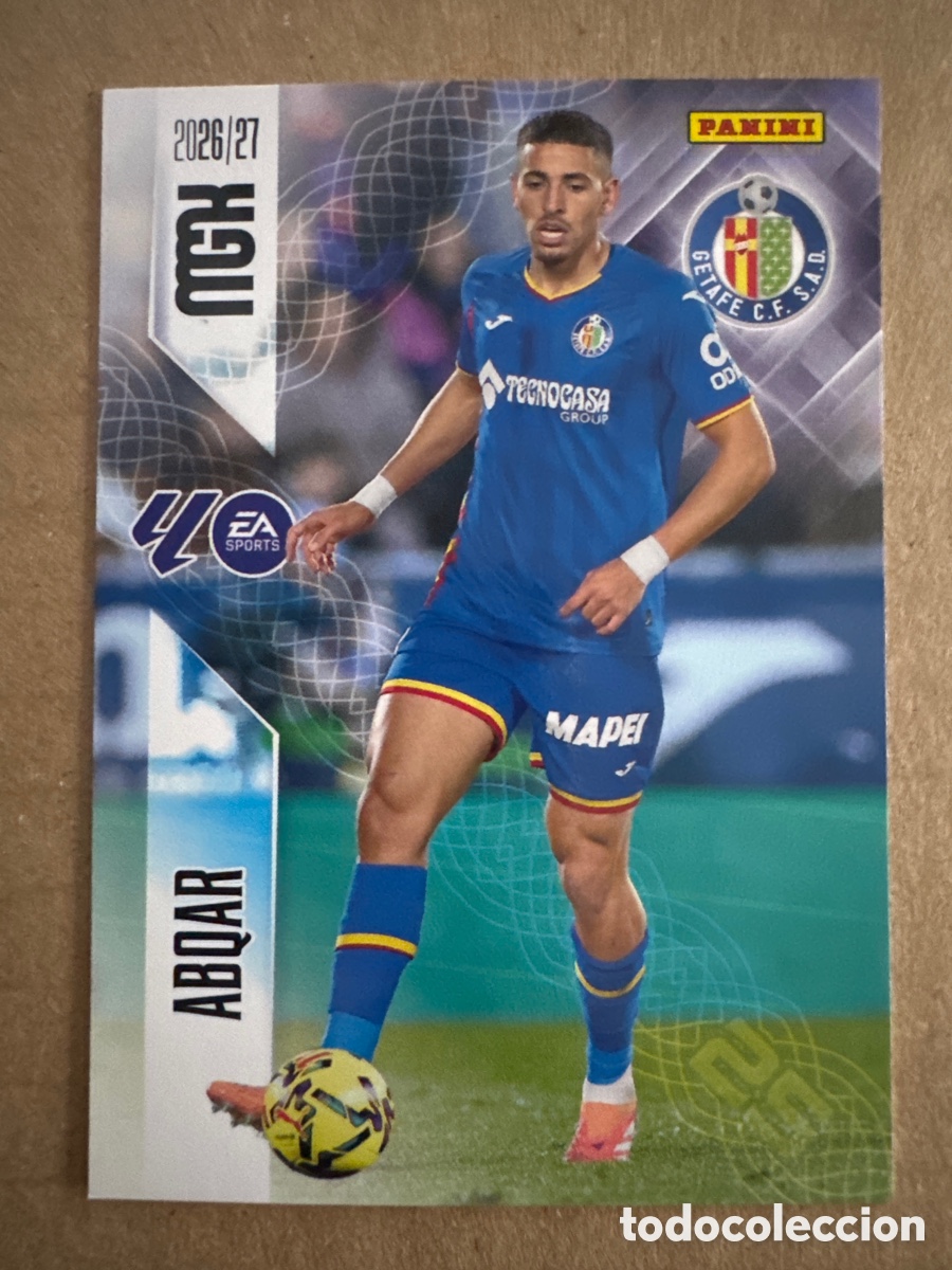 Cromos de f&uacute;tbol: # 187 Abqar Getafe Megacracks 26 27 2026 2027