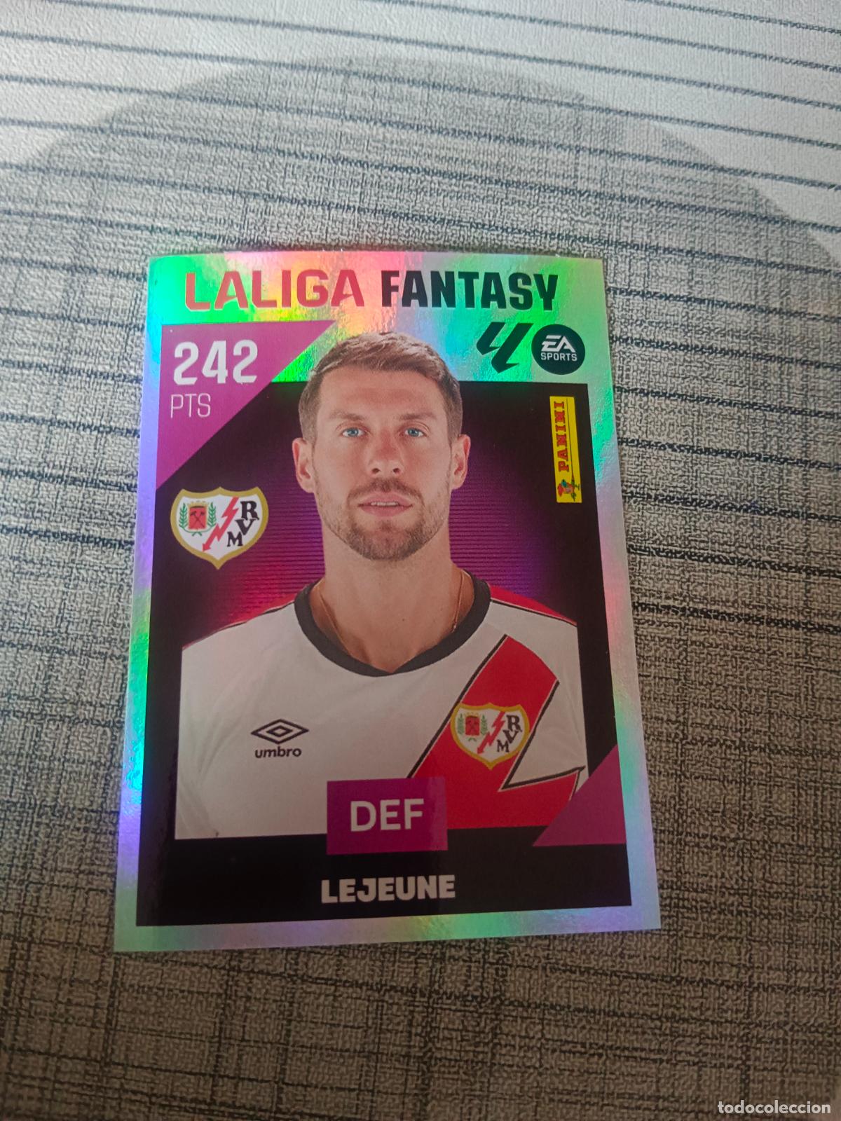 Cromos de f&uacute;tbol: TEMPORADA 2026 2027 26 27 LA LIGA FANTASY N&ordm;3 3 LEJEUNE RAYO VALLECANO NUEVO