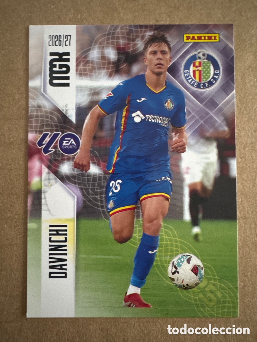 Cromos de f&uacute;tbol: # 189 Davinchi Getafe Megacracks 26 27 2026 2027