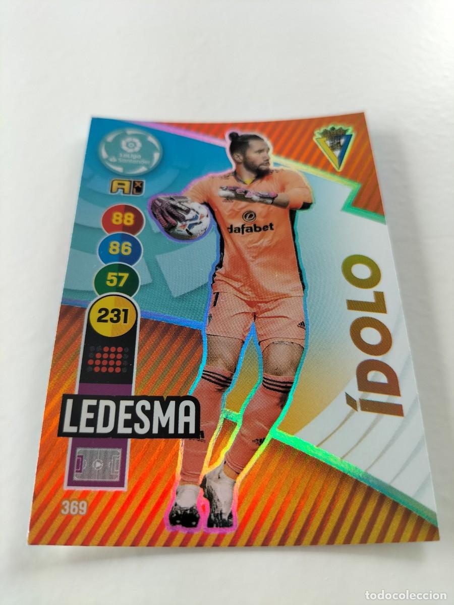 Cromos de f&uacute;tbol: 1 CROMO FICHA PANINI ADRENALYN TEMPORADA 20-21 2020-2021 CADIZ C.F LEDESMA 369 IDOLO