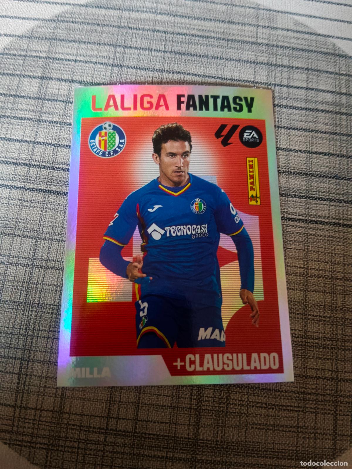 Cromos de f&uacute;tbol: TEMPORADA 2026 2027 26 27 LA LIGA FANTASY N&ordm;6 6 MILLA GETAFE +CLAUSULADO NUEVO