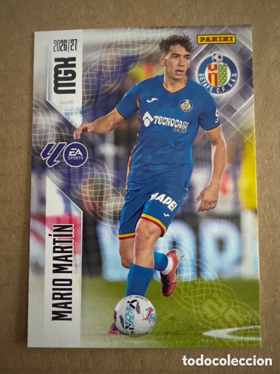 Cromos de f&uacute;tbol: # 190 Mario Mart&iacute;n Getafe Megacracks 26 27 2026 2027