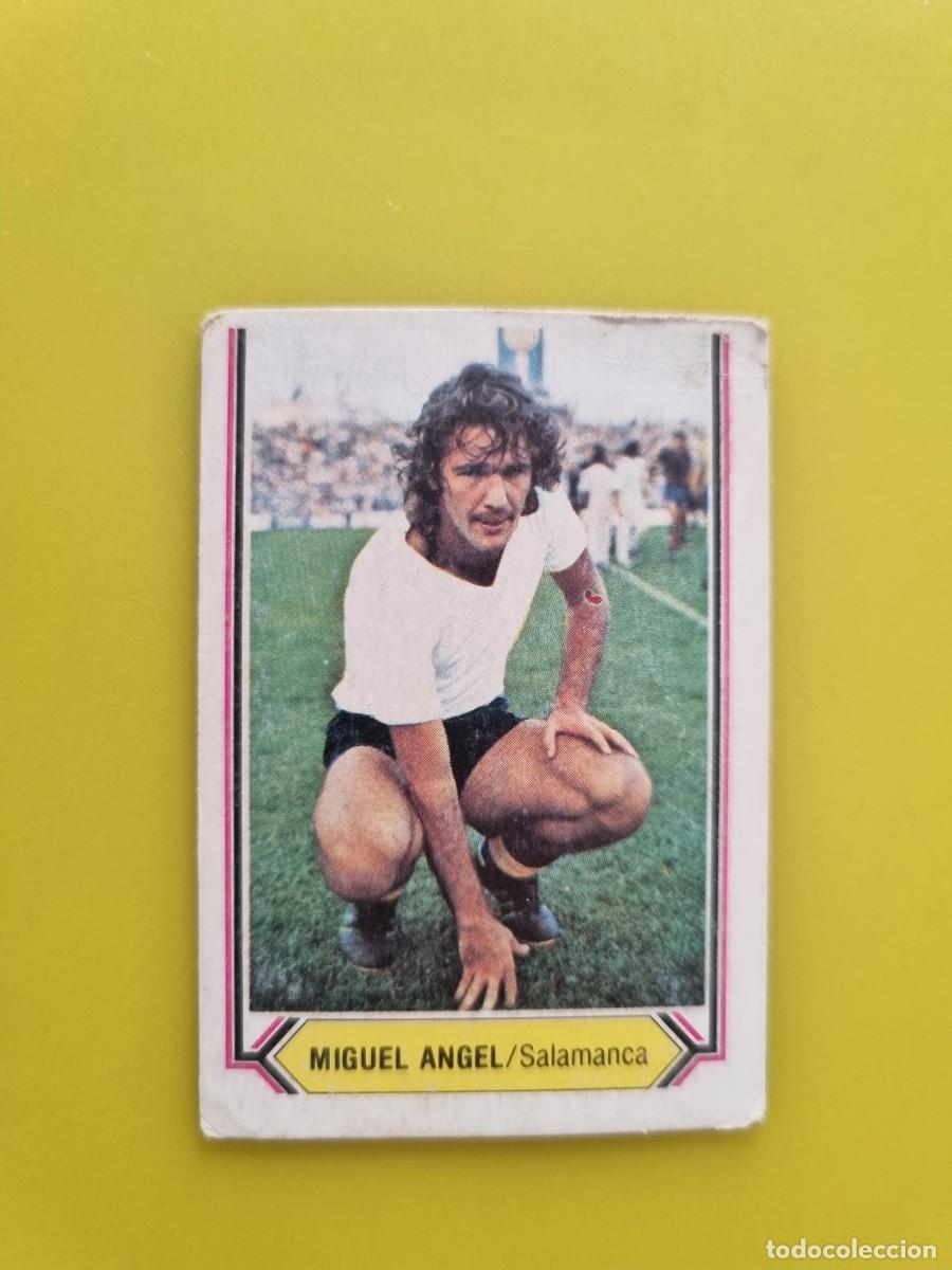 Cromos de f&uacute;tbol: LIGA ESTE 80 81 1980 1981 NUNCA PEGADO SIN PEGAR MIGUEL ANGEL UD SALAMANCA FICHAJE N&ordm;5 AR926