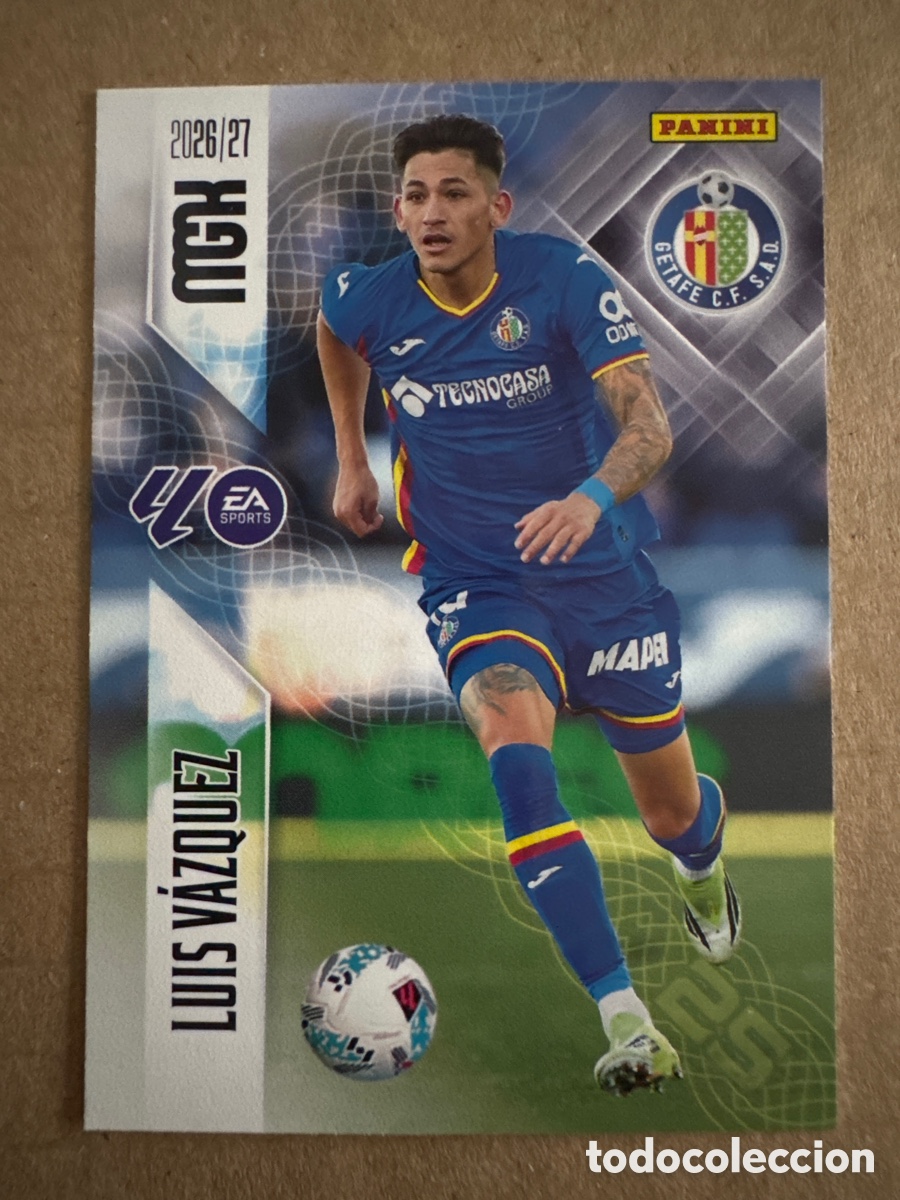 Cromos de f&uacute;tbol: # 196 Luis V&aacute;zquez Getafe Megacracks 26 27 2026 2027