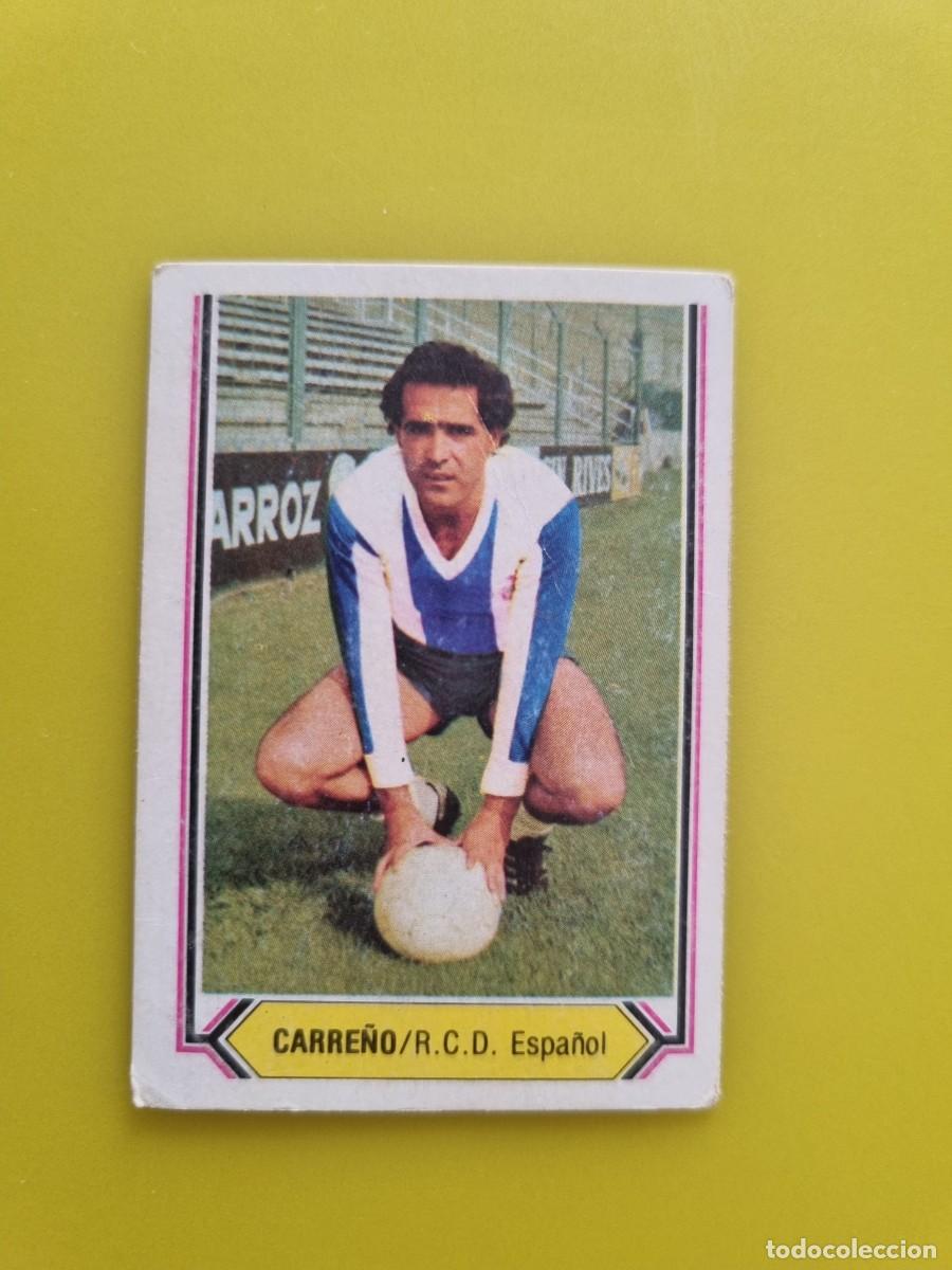 Cromos de f&uacute;tbol: LIGA ESTE 80 81 1980 1981 NUNCA PEGADO SIN PEGAR CARRE&Ntilde;O RCD ESP&Ntilde;AOL FICHAJES N&ordm;2 AR926