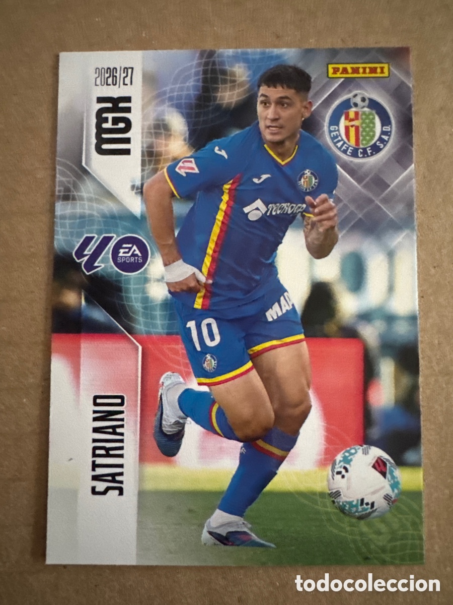 Cromos de f&uacute;tbol: # 197 Satriano Getafe Megacracks 26 27 2026 2027