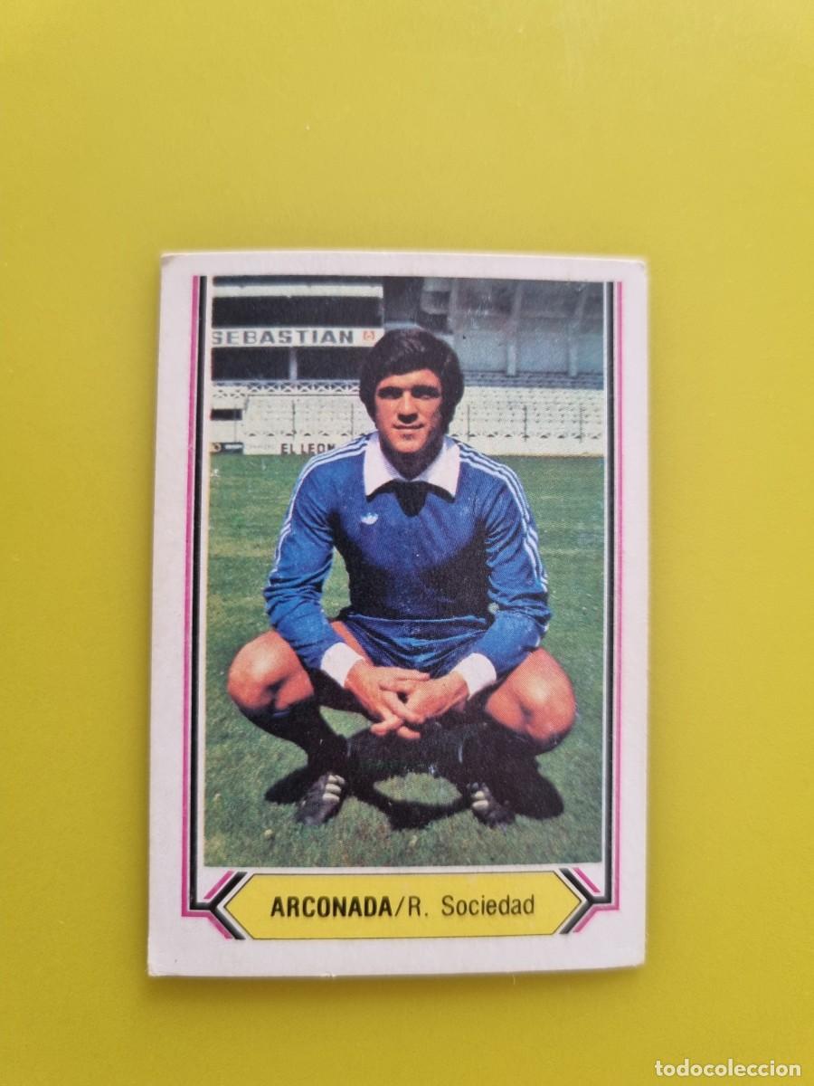 Cromos de f&uacute;tbol: LIGA ESTE 80 81 1980 1981 NUNCA PEGADO SIN PEGAR ARCONADA REAL SOCIEDAD AR926
