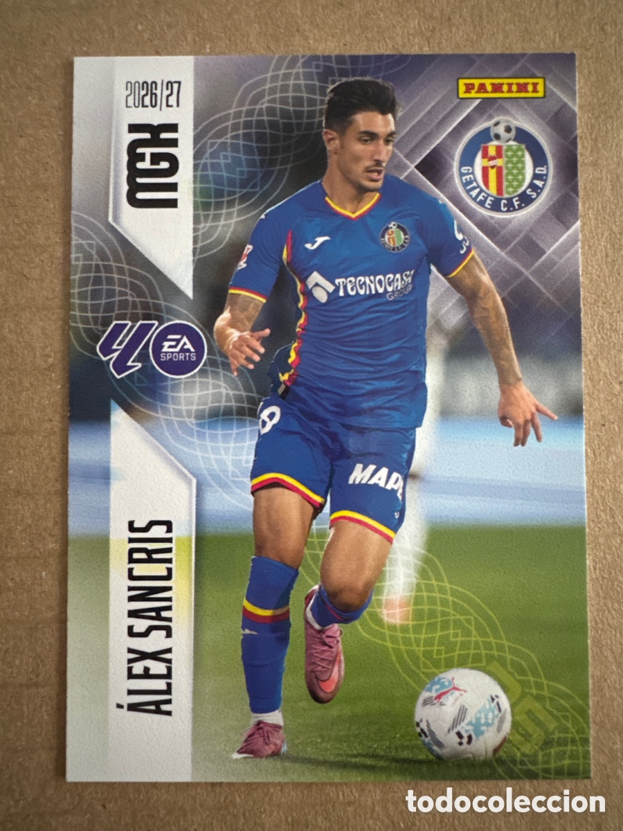 Cromos de f&uacute;tbol: # 198 &Aacute;lex Sancris Getafe Megacracks 26 27 2026 2027