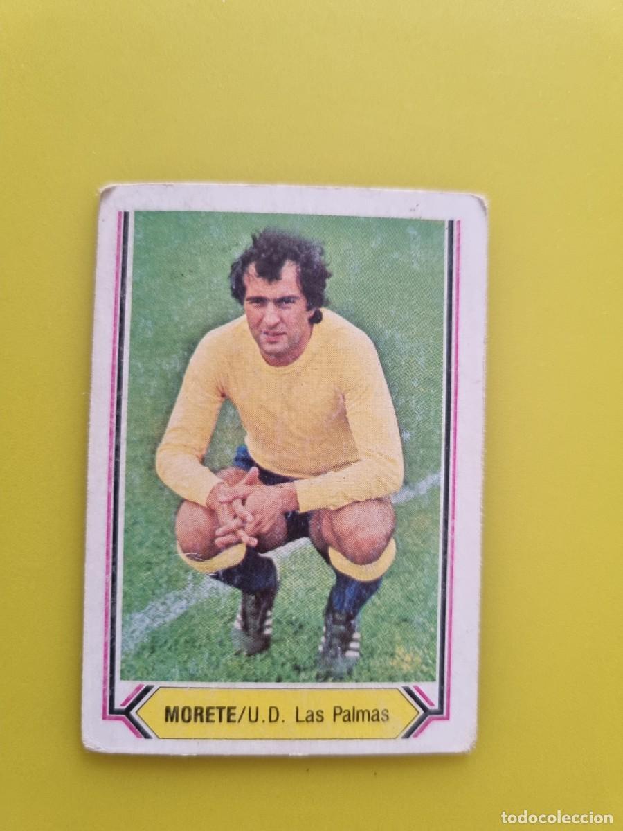Cromos de f&uacute;tbol: LIGA ESTE 80 81 1980 1981 NUNCA PEGADO SIN PEGAR MORETE UD LAS PALMAS AR926