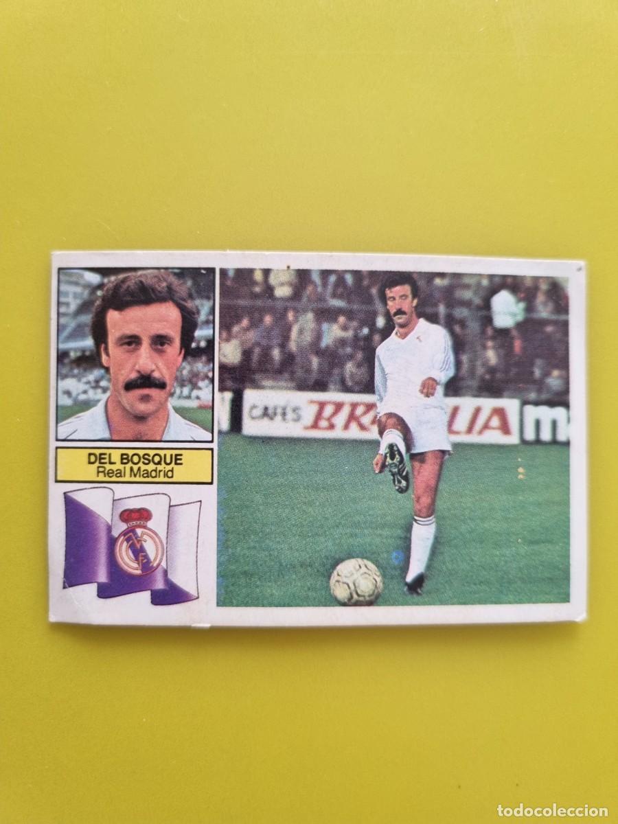 Cromos de f&uacute;tbol: LIGA ESTE 82 83 1982 1983 NUNCA PEGADO SIN PEGAR DEL BOSQUE REAL MADRID AR926