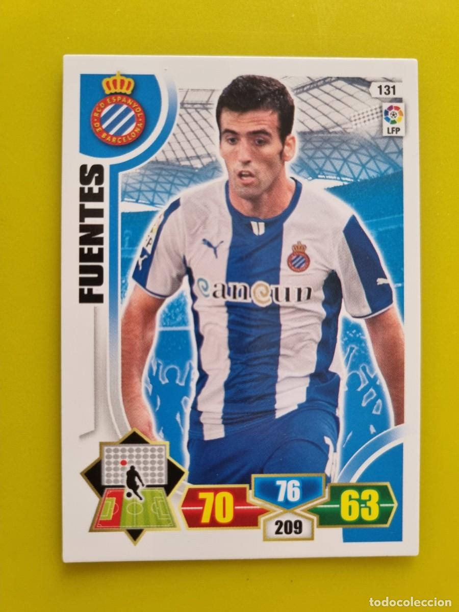 Cromos de f&uacute;tbol: PANINI ADRENALYN 13 14 2013 2014 NUNCA PEGADO SIN PEGAR FUENTES RCD ESPA&Ntilde;OL 131 AR926