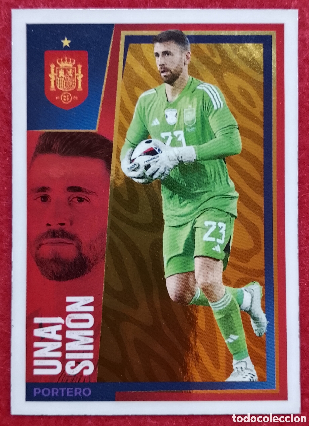 Cromos de f&uacute;tbol: Cromo N&ordm; 6 Unai Sim&oacute;n - &iexcl;Vamos Selecci&oacute;n! Eurocopa 2024 Panini