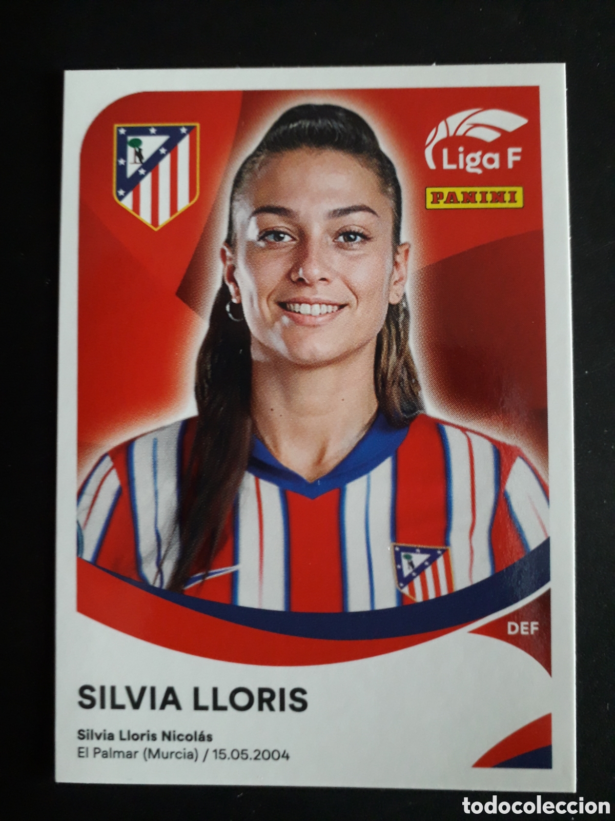 Cromos de f&uacute;tbol: SILVIA LLORIS AT MADRID N&deg; 29 LIGA F FEMENINA 2024 2025 24 25 PANINI PEDIDO M&Iacute;NIMO 3&euro;