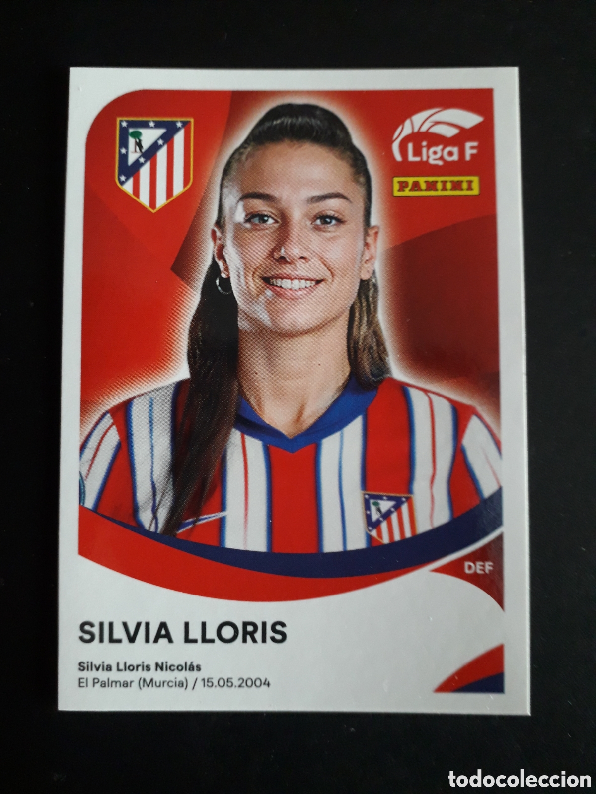 Cromos de f&uacute;tbol: SILVIA LLORIS AT MADRID N&deg; 29 LIGA F FEMENINA 2024 2025 24 25 PANINI PEDIDO M&Iacute;NIMO 3&euro;