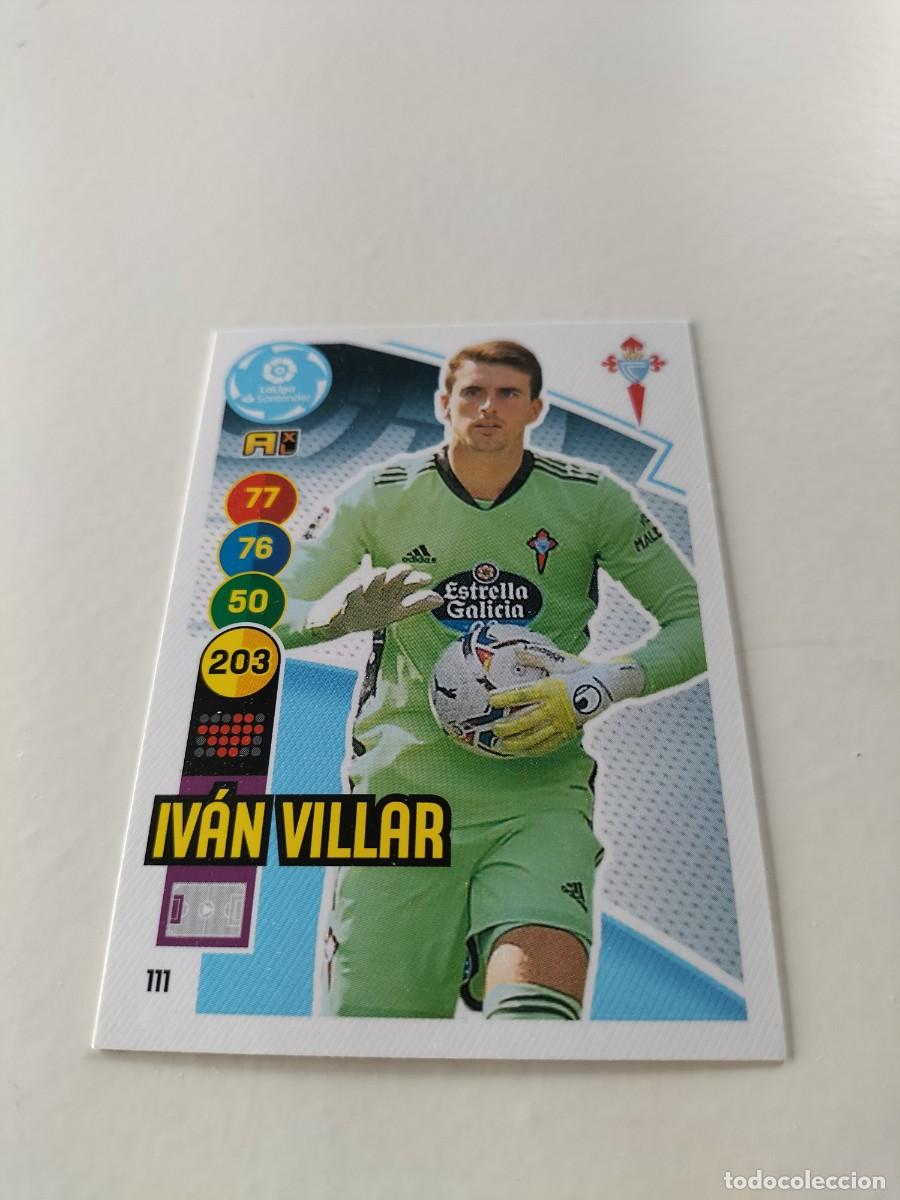 Cromos de f&uacute;tbol: 1 CROMO FICHA PANINI ADRENALYN TEMPORADA 20-21 2020-2021 R.C CELTA VIGO IVAN VILLAR