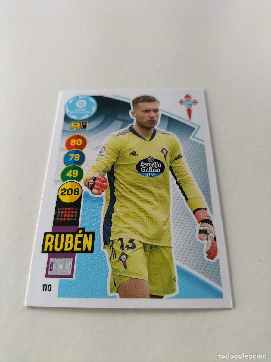 Cromos de f&uacute;tbol: 1 CROMO FICHA PANINI ADRENALYN TEMPORADA 20-21 2020-2021 R.C CELTA VIGO RUBEN 110