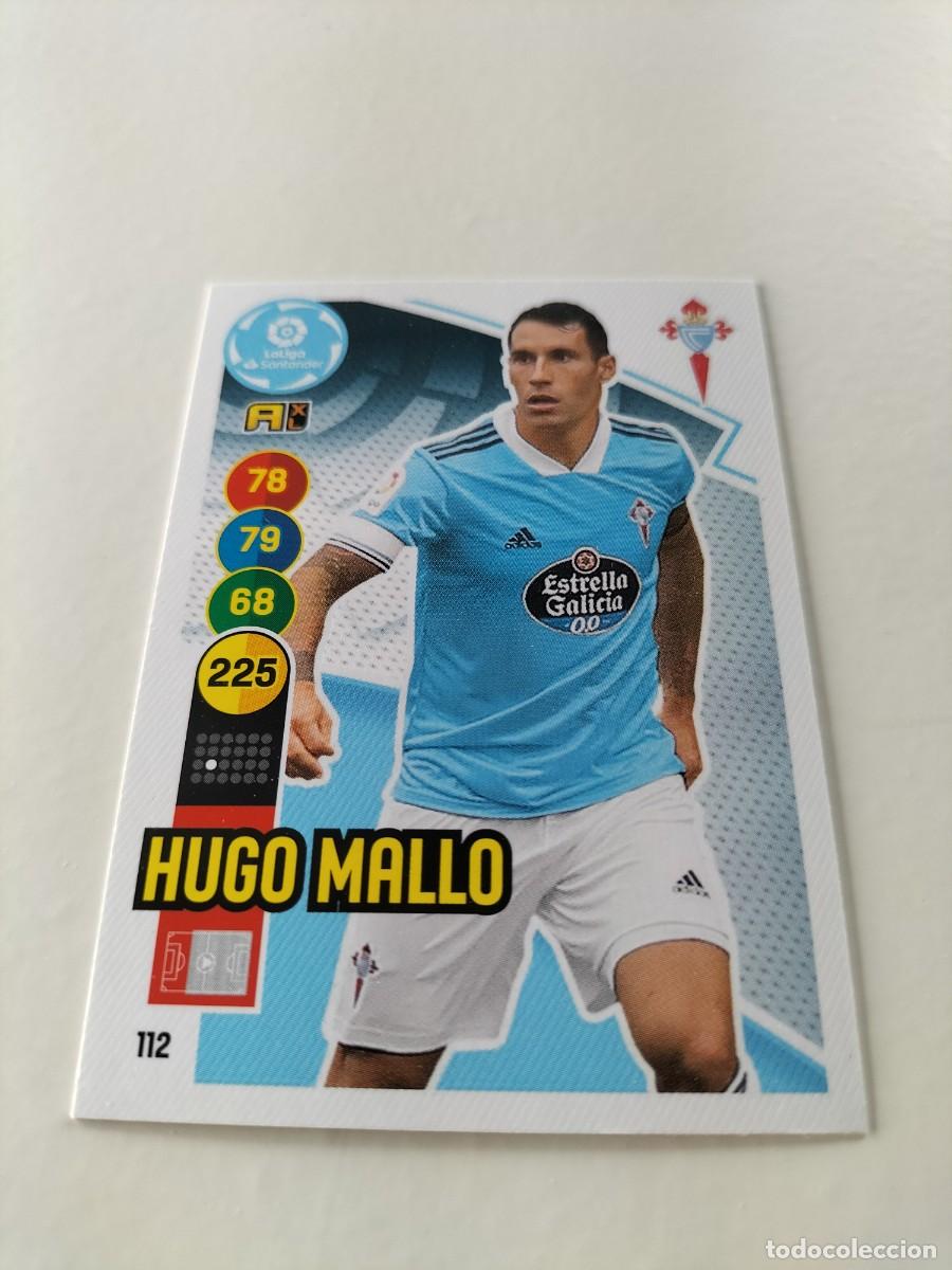Cromos de f&uacute;tbol: 1 CROMO FICHA PANINI ADRENALYN TEMPORADA 20-21 2020-2021 R.C CELTA VIGO 112 HUGO MALLO