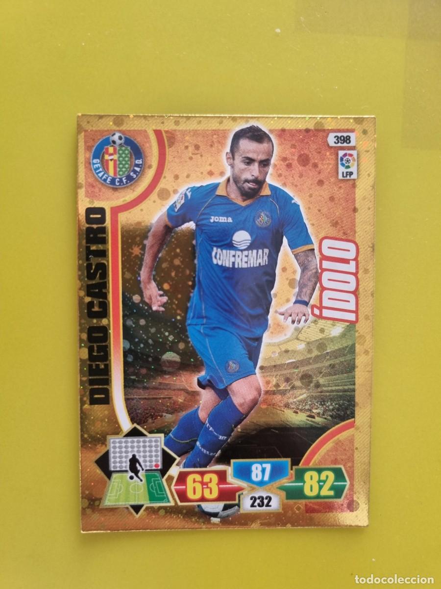 Cromos de f&uacute;tbol: PANINI ADRENALYN 13 14 2013 2014 NUNCA PEGADO SIN PEGAR D. CASTRO GETAFE 398 AR926