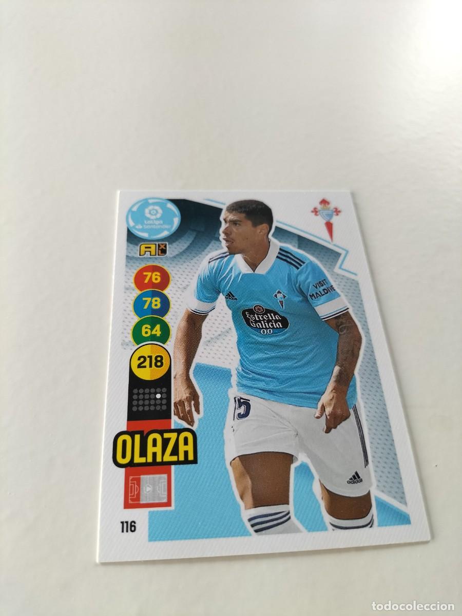 Cromos de f&uacute;tbol: 1 CROMO FICHA PANINI ADRENALYN TEMPORADA 20-21 2020-2021 R.C CELTA OLAZA 116