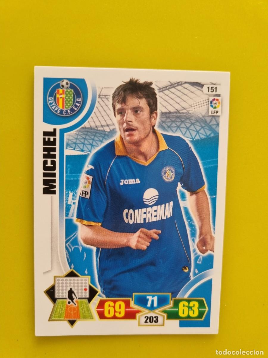 Cromos de f&uacute;tbol: PANINI ADRENALYN 13 14 2013 2014 NUNCA PEGADO SIN PEGAR MICHEL GETAFE 151 AR926