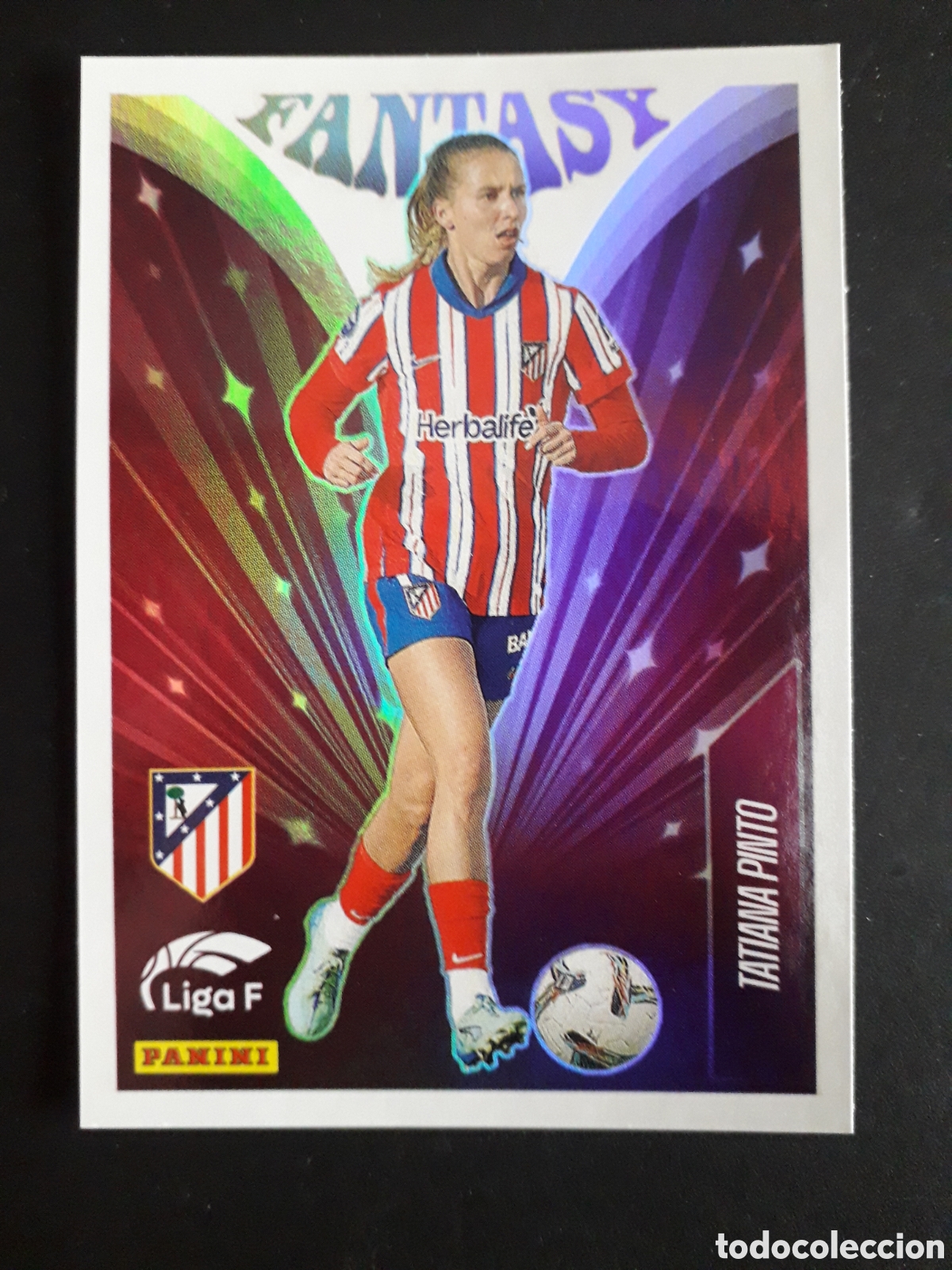 Cromos de f&uacute;tbol: TATIANA PINTO AT MADRID FANTASY N&deg; 343 LIGA F FEMENINA 2024 2025 24 25 PANINI PEDIDO M&Iacute;NIMO 3&euro;