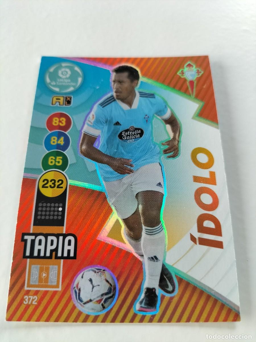 Cromos de f&uacute;tbol: 1 CROMO FICHA PANINI ADRENALYN TEMPORADA 20-21 2020-2021 R.C CELTA TAPIA 372 IDOLO