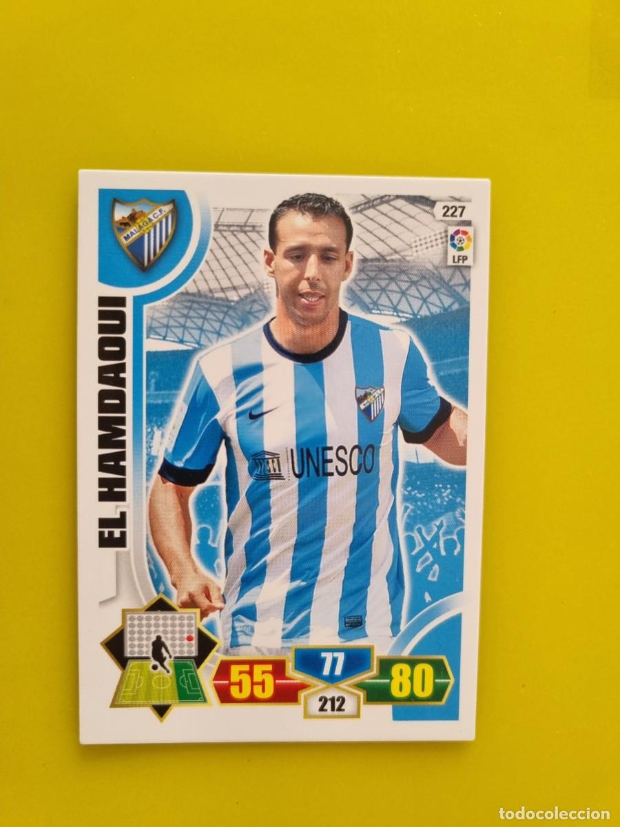 Cromos de f&uacute;tbol: PANINI ADRENALYN 13 14 2013 2014 EL HAMDAOUI MALAGA 227 AR926