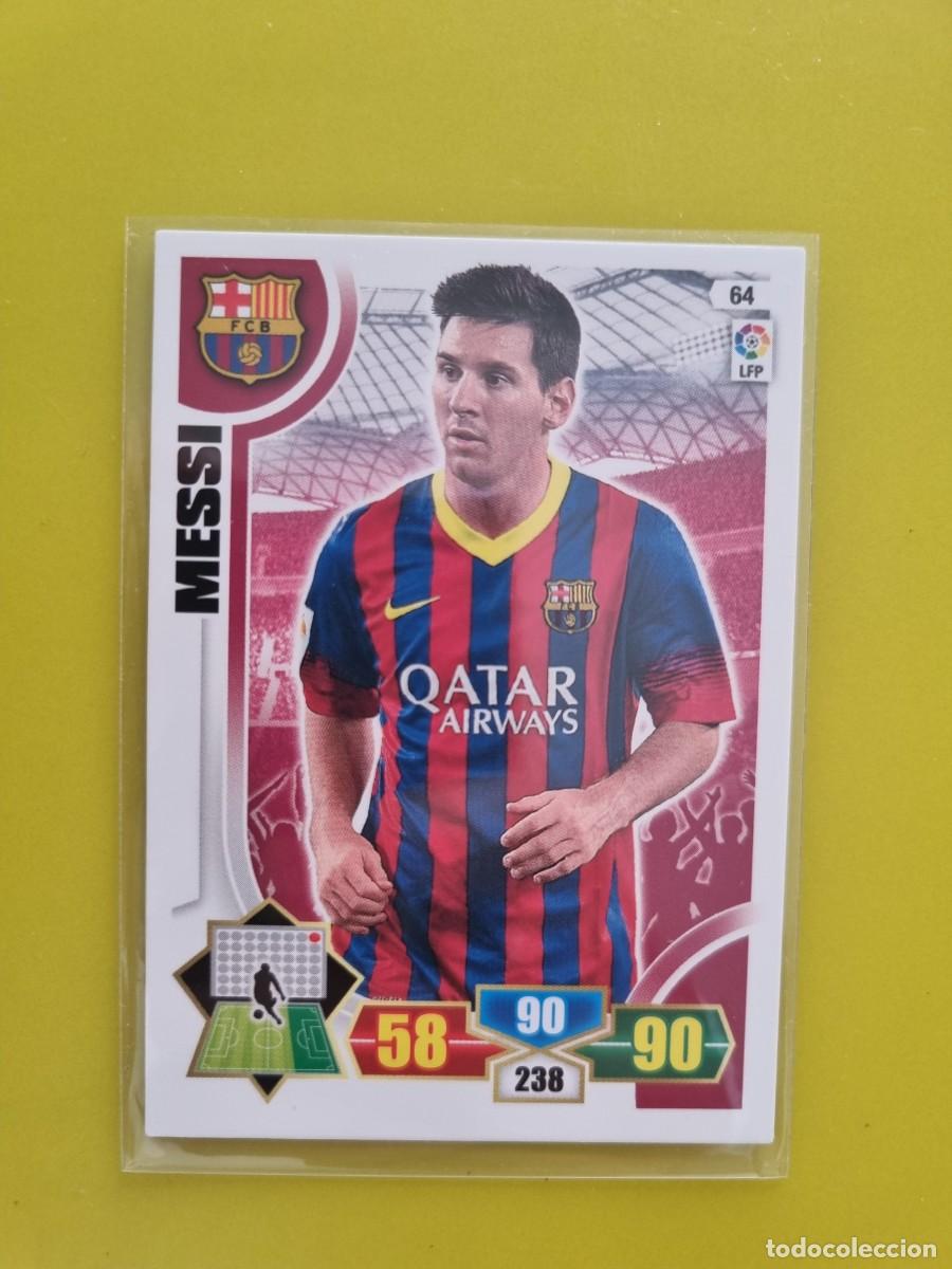 Cromos de f&uacute;tbol: PANINI ADRENALYN 13 14 2013 2014 MESSI FC BARCELONA 64 AR926