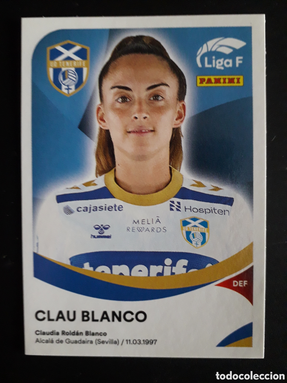 Cromos de f&uacute;tbol: CLAU BLANCO UD TENERIFE N&deg; 87 A LIGA F FEMENINA 2024 2025 24 25 PANINI PEDIDO M&Iacute;NIMO 3&euro;
