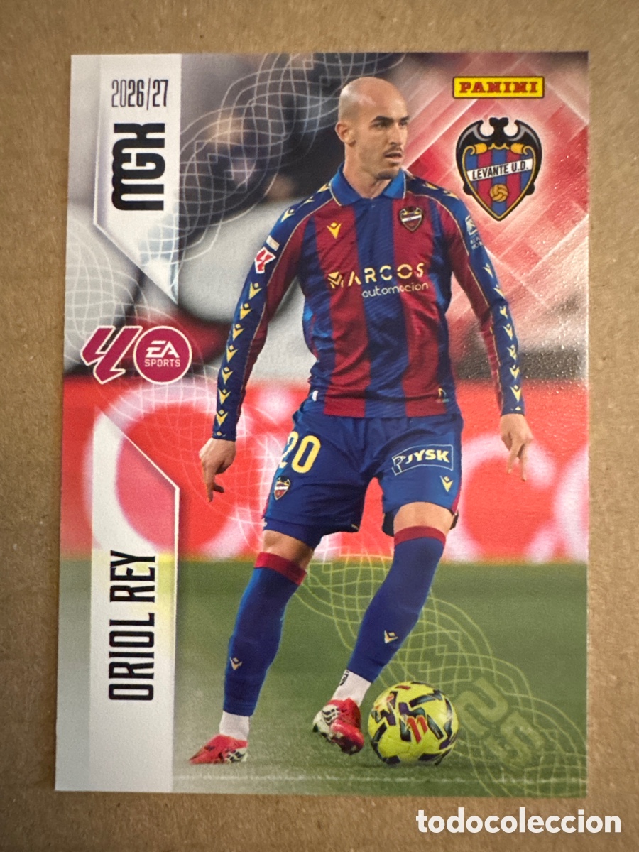 Cromos de f&uacute;tbol: # 207 Oriol Rey Levante Megacracks 26 27 2026 2027